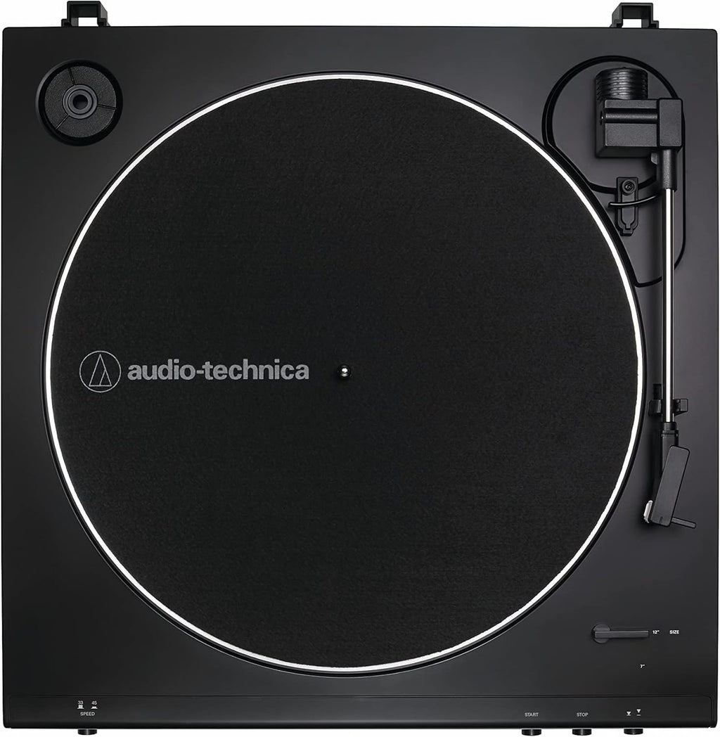 Audio-Technica LP60XBK Platine Vinyle Stéréo à Entraînement par Courroie, Entièrement Automatique Noir