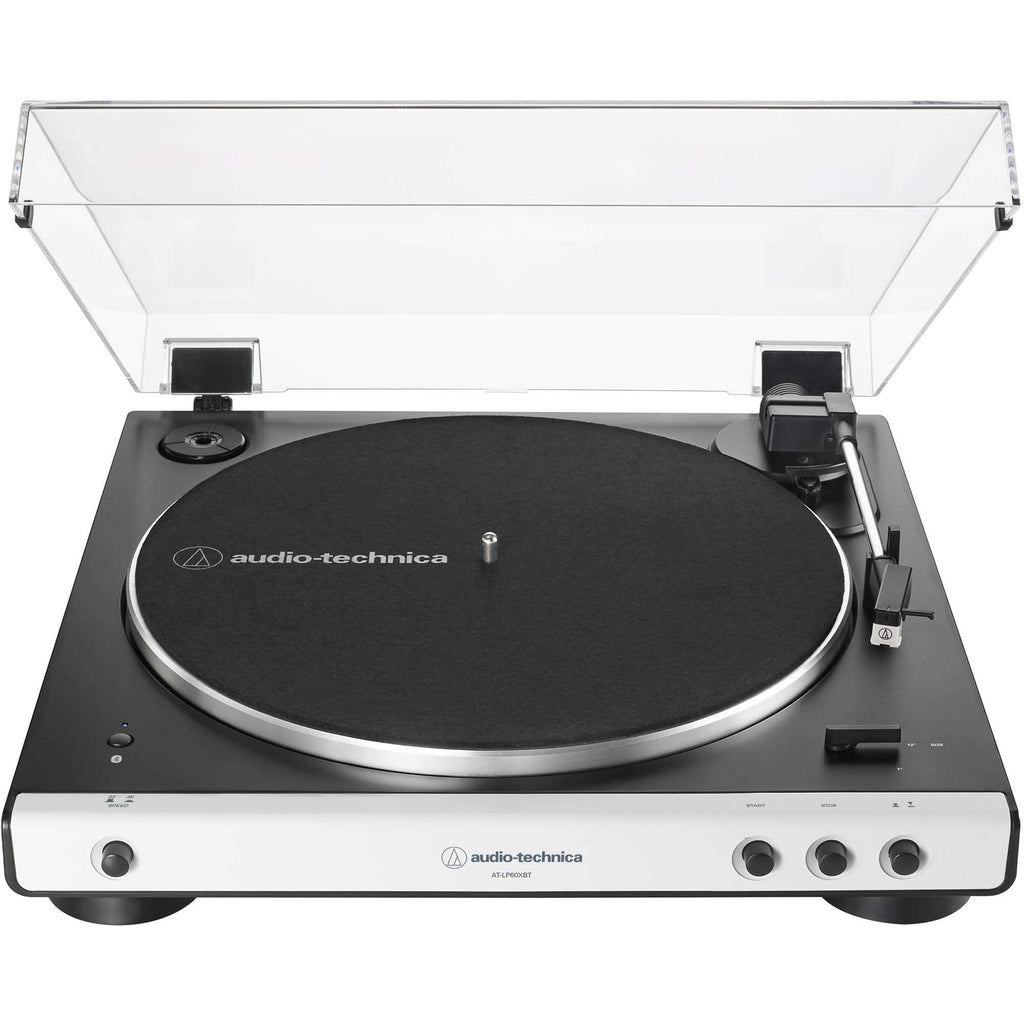 Audio-Technica LP60XBK Platine Vinyle Stéréo à Entraînement par Courroie, Entièrement Automatique Noir