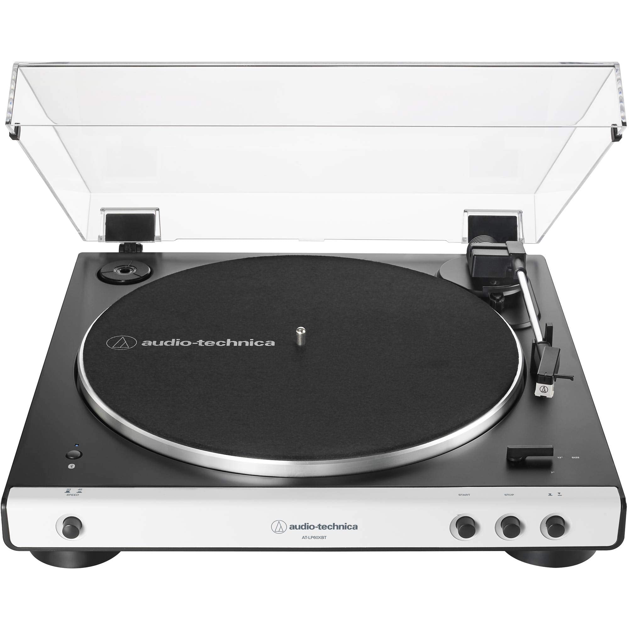 Audio-Technica LP60XBK Platine Vinyle Stéréo à Entraînement par Courroie, Entièrement Automatique Noir