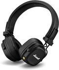 Marshall Casque Bluetooth supra-auriculaire Major IV, écouteurs sans fil, pliables, autonomie sans fil de plus de 80 heures, noir