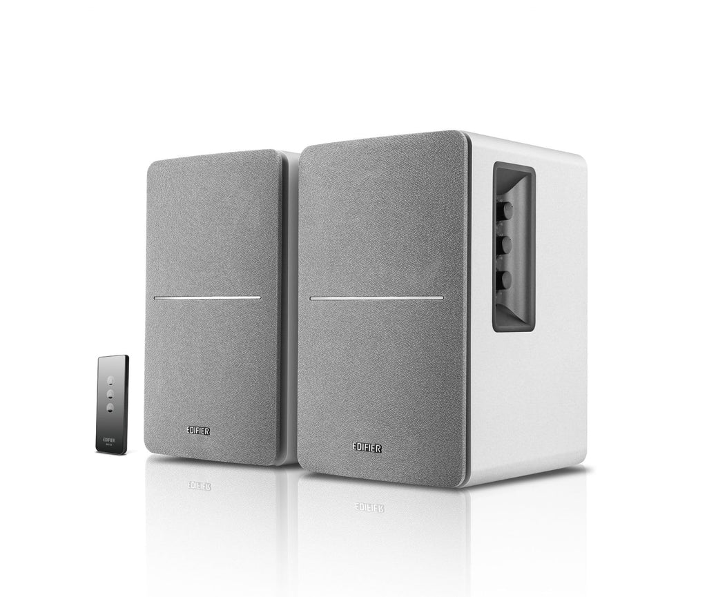 Edifier Paire de haut-parleurs R1280T Active Bookshelf - Système de haut-parleurs actifs 2.0 pour PC Studio Moniteurs Haut-parleur - 42 W RMS - Marron